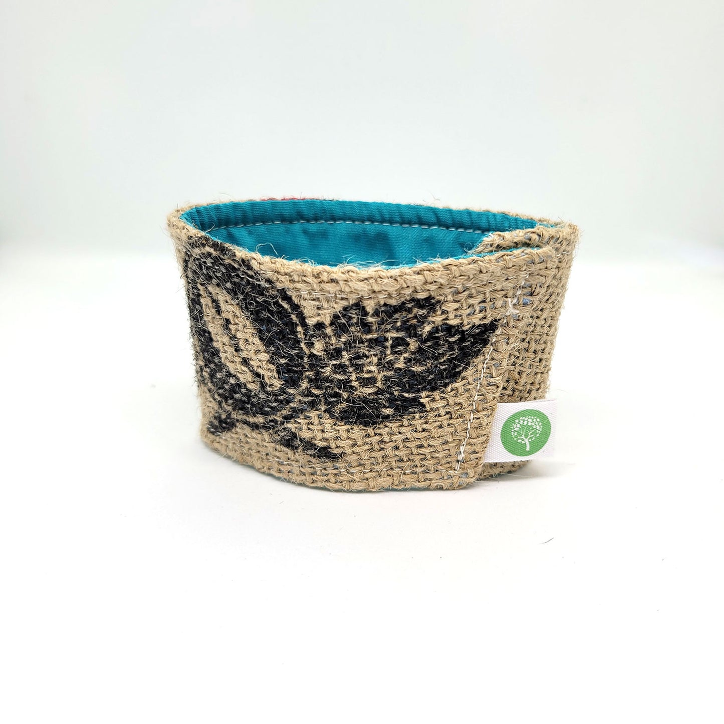 Upcycled Coffee Sack Cup Sleeve