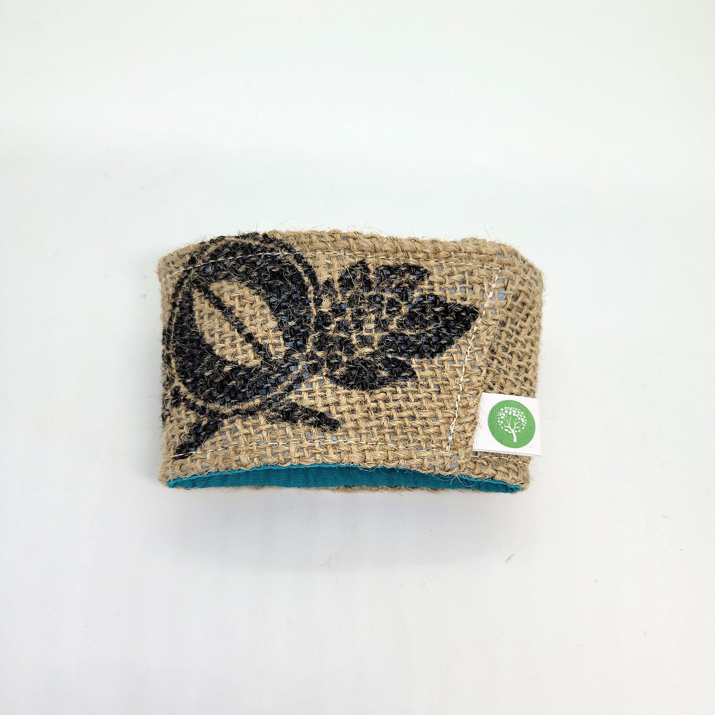 Upcycled Coffee Sack Cup Sleeve