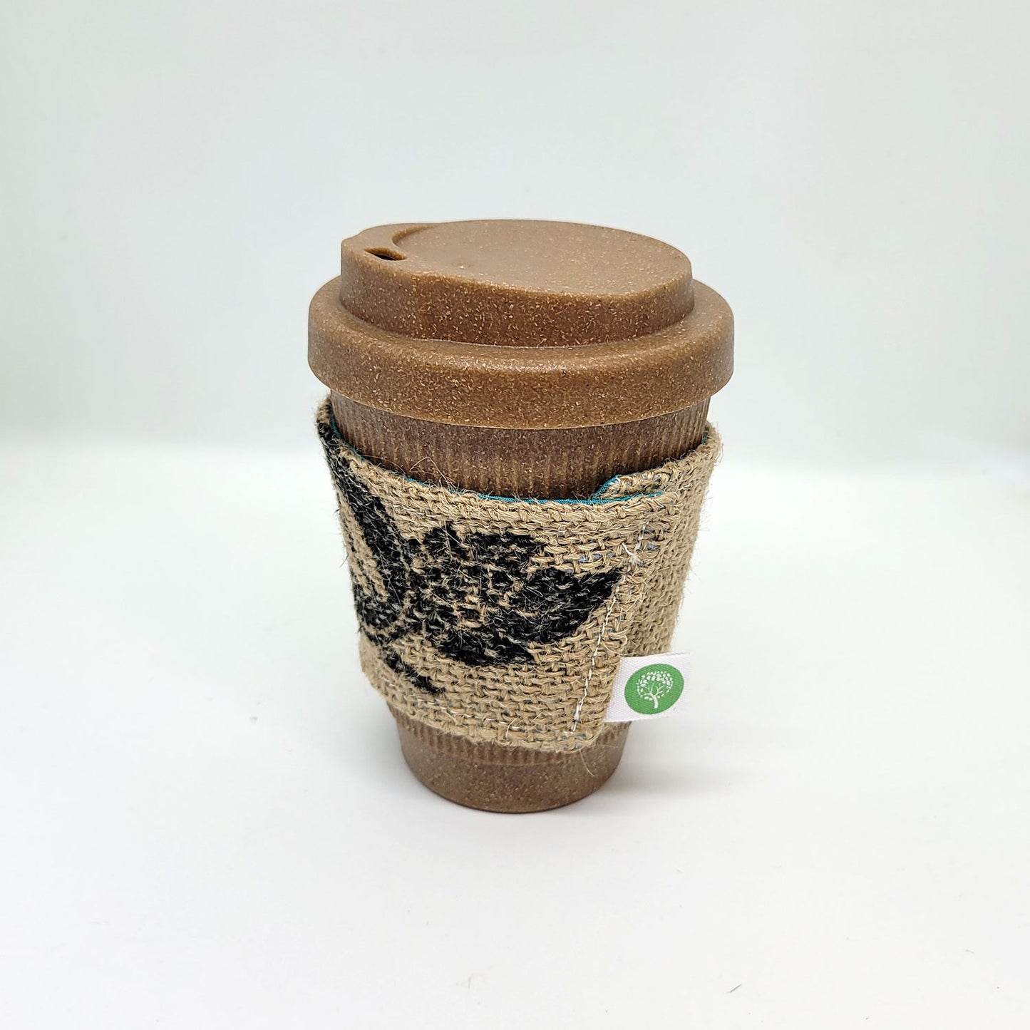 Upcycled Coffee Sack Cup Sleeve