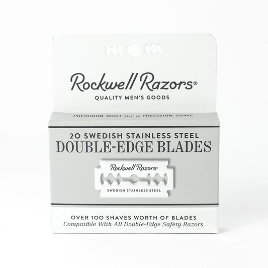 Rockwell double-edge razor blades 20 pack
