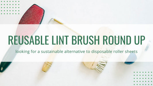 Reusable Lint Brush Round Up