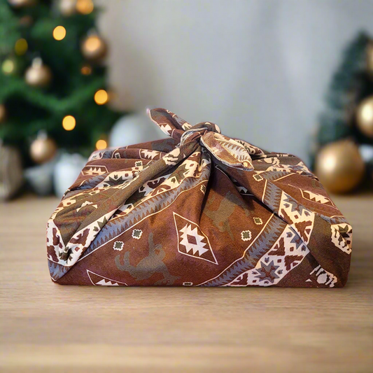 Upcycled Reusable Gift Wrap (Furoshiki)