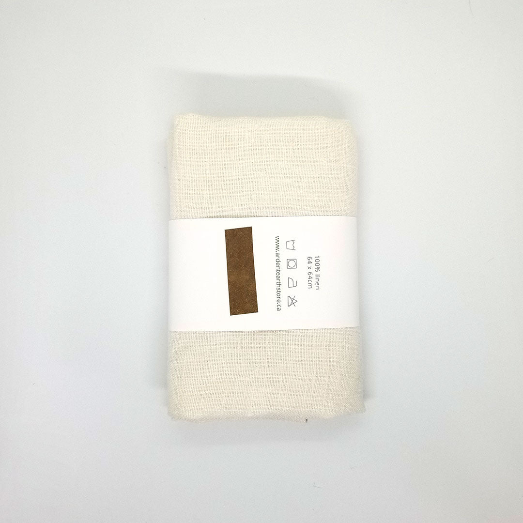 upcycled all-purpose linen kitchen towel