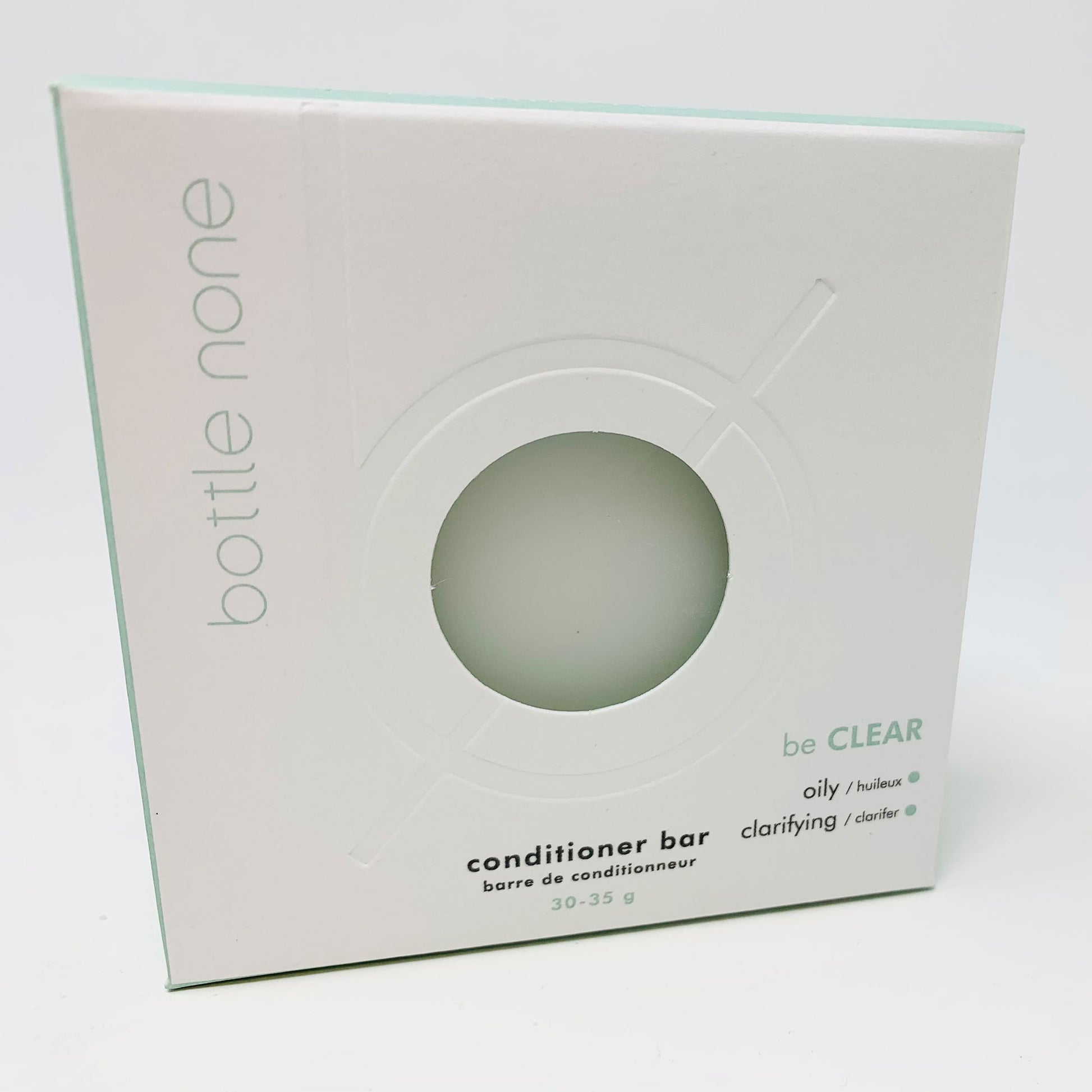 be CLEAR conditioner bar in box